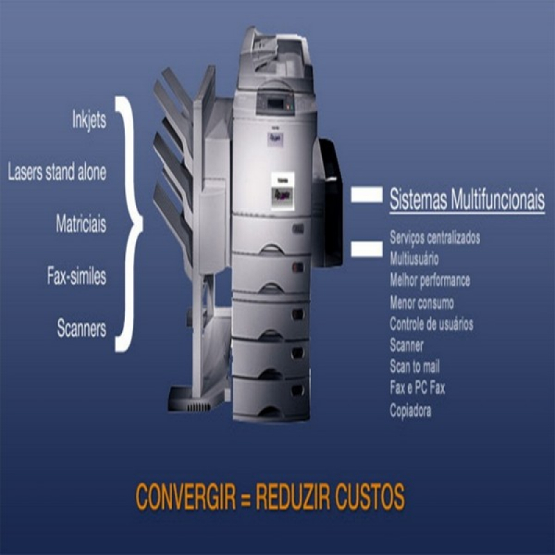 Locação de Impressora a Laser Xerox Brás - Locação de Impressoras a Laser Colorida